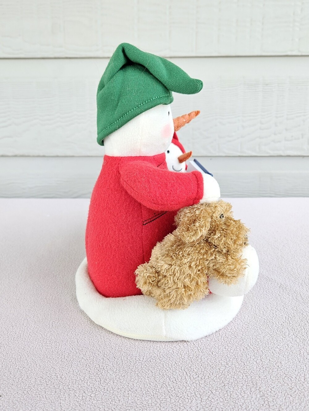 Hallmark Jingle Pals 2019 Singing Animated Snowman Night Before Christmas Plush - Picture 3 of 12